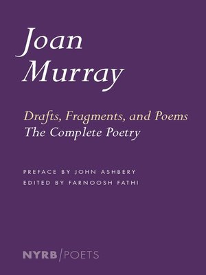 cover image of Drafts, Fragments, and Poems